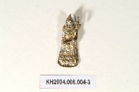 銀鎏金八仙慶壽帽花組藏品圖，第4張