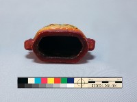 彩繪花卉紋壁掛式雙耳尖底瓶藏品圖，第7張
