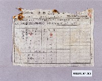 高雄酒精會社貨物發送報告藏品圖，第1張