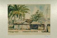 水彩畫：林德官住家（三）（中正文化中心舊址）藏品圖，第1張