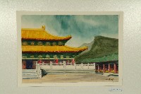 水彩畫：孔廟（左營）藏品圖，第1張