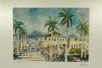 水彩畫：高雄車站藏品圖，第1張