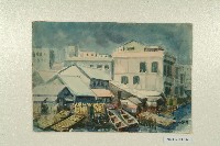 水彩畫：前鎮河邊藏品圖，第1張