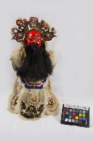 布袋戲偶-紅臉淨木偶藏品圖，第1張