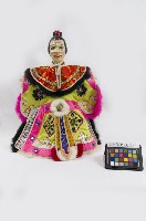 布袋戲偶-女丑木偶藏品圖，第1張