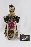 布袋戲偶-老黑狗木偶藏品圖，第1張