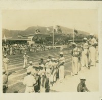 第五屆全省運動大會特撮高雄市體育場內含照片48張藏品圖，第31張