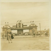 第五屆全省運動大會特撮高雄市體育場內含照片48張藏品圖，第35張