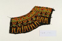 山地珠繡衣服飾片-3藏品圖，第1張