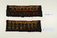 山地珠繡衣服飾片-4藏品圖，第1張