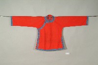 紅棉地鑲緄牙邊女衫藏品圖，第1張