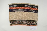 泰雅族浮織腳絆布藏品圖，第1張