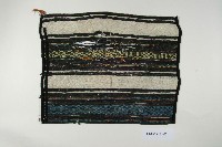 泰雅族女子禮裝用浮織腳絆布藏品圖，第1張