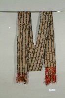 卑南族手織肩帶-1藏品圖，第1張