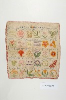 白棉地刺繡技法習作藏品圖，第1張