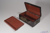 彩繪描金花鳥紋珠寶盒藏品圖，第3張