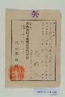 賣藥類似品販賣營業許可證（余錦水）藏品圖，第1張