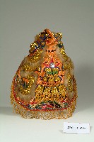 繡花盤龍神明帽冠-2藏品圖，第2張