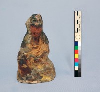 陶質加彩觀音像藏品圖，第2張