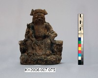 陶質土地公神像藏品圖，第1張