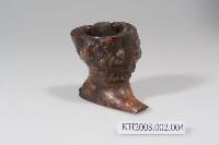 黃楊木天然樹瘤菸灰缸藏品圖，第1張