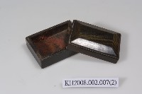 角雕上蓋方形印泥盒藏品圖，第2張