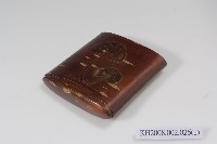 櫻樹皮鑲嵌葵紋小套盒藏品圖，第1張