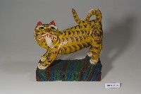 虎爺木雕神像-3藏品圖，第3張