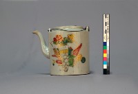 描金博古紋茶具組藏品圖，第10張