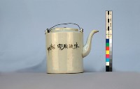 描金博古紋茶具組藏品圖，第11張