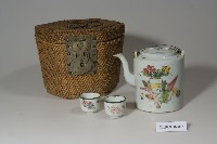 描金博古紋茶具組藏品圖，第25張
