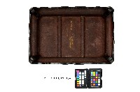 彩繪雙鳳團紋長型小几藏品圖，第2張