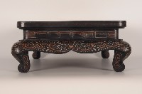 彩繪雙鳳團紋長型小几藏品圖，第6張