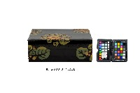 堆錦黃槿花紋雙層文書盒藏品圖，第3張