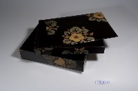 堆錦黃槿花紋雙層文書盒藏品圖，第4張