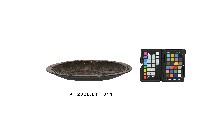 雕刻彩繪填漆台灣風物紋圓盤藏品圖，第3張