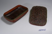 竹編囍字紋方盒藏品圖，第4張