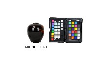 磨顯填漆原住民織布紋小瓶藏品圖，第2張