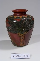 雕刻彩繪填漆臺灣風物紋漆瓶藏品圖，第3張