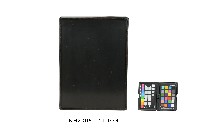 木雕鑲嵌彩繪杵歌紋方盒藏品圖，第2張