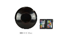 雕刻彩繪鳳梨紋圓漆盤藏品圖，第2張