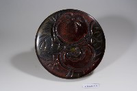 雕刻彩繪果物紋茶具盒藏品圖，第2張