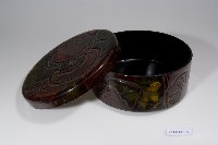 雕刻彩繪果物紋茶具盒藏品圖，第3張