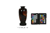 彩繪填漆原住民杵歌紋漆瓶藏品圖，第2張