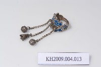 銀琺瑯福在眼前戒藏品圖，第1張