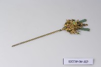 銀鎏金鑲琉璃鳳紋簪藏品圖，第1張