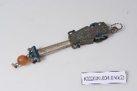 銀琺瑯瓶花針筒藏品圖，第2張