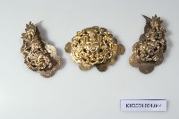 銀鎏金三元及第飾片藏品圖，第1張