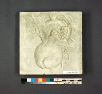 石榴紋馬約利卡瓷磚藏品圖，第2張