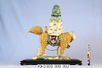 交趾陶觀音騎豺塑像藏品圖，第2張